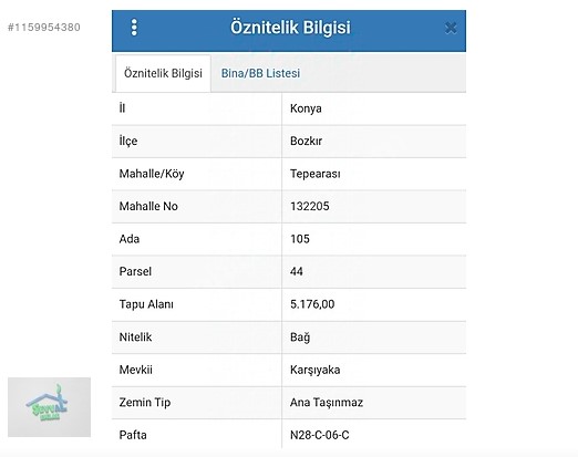 KONYA BOZKIR TEPEARASI KÖYÜNDE 5.176M² BAĞIMIZ SATILIKTIR. - KONYA BOZKIR fotoğraf 20